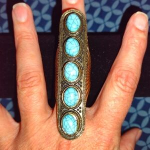 Silver and Turquoise Ring